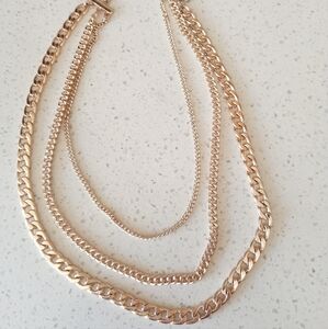 Gold Tone Necklace